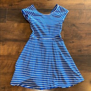 Striped Blue Summer Sundress